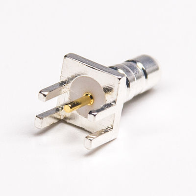 Conector 14.7MM do RF Sma Smb de 4 furos para conectar cabos coaxiais