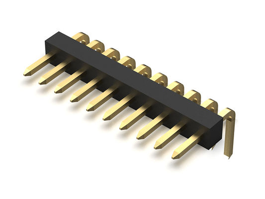 TIPO do ângulo direito da fileira de Pin Header Connector 1.0mm único - 1 *2 PIN To 1*40PIN H=1.0mm