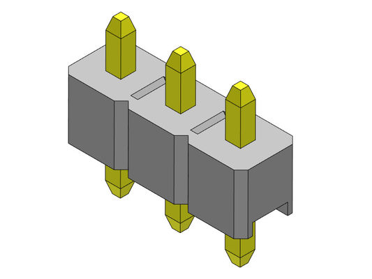 TIPO reto da única fileira de Pin Header Connector 2.54mm - 1 *2 PIN To 1*40PIN H=2.54mm
