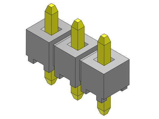 TIPO do MERGULHO da fileira de Pin Header Connector 2.54mm único - 1 *2 PIN To 1*40PIN H=2.54MM