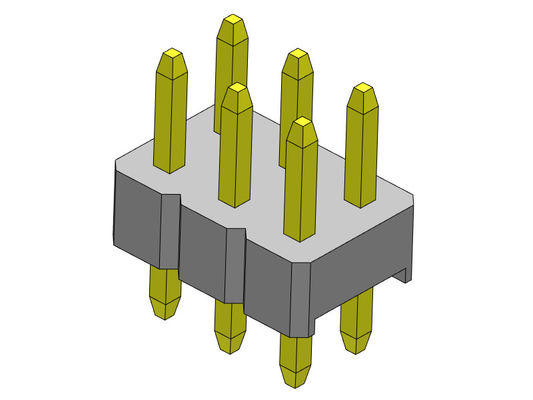 TIPO duplo do mergulho da fileira de Pin Header Connector 2.00mm - 2 *2 PIN To 2*40PIN H=2.00MM
