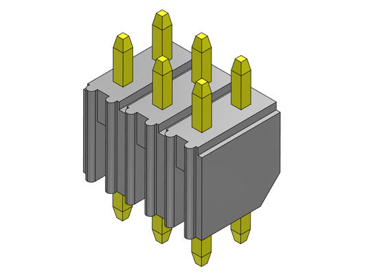 TIPO duplo do mergulho da fileira do conector do encabeçamento do PWB de 2.00mm - 2 *2 PIN To 2*40PIN H=4.00MM