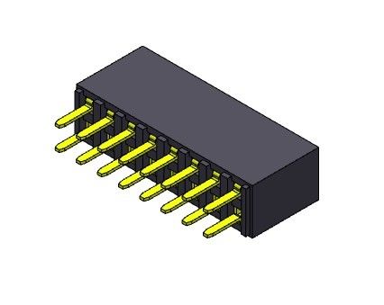 TIPO duplo fêmea do mergulho da fileira do conector 2.54mm do encabeçamento - 2 *2 PIN To 2*40PIN H=8.50mm