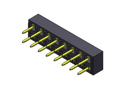 TIPO duplo fêmea do mergulho da fileira do conector 2.54mm do encabeçamento - 2 *2 PIN To 2*40PIN H=3.50mm