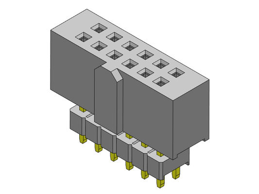 2*2 PIN To 2*40 PIN Female Header uma fileira dupla de 2,54 milímetros elevou o TIPO do ajuste de imprensa