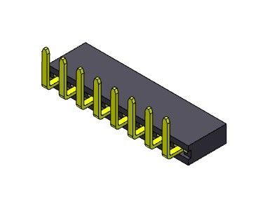 TIPO fêmea do mergulho do ângulo direito do conector 2.54mm do encabeçamento - 1 *2 PIN To 1*40PIN H=5.70mm