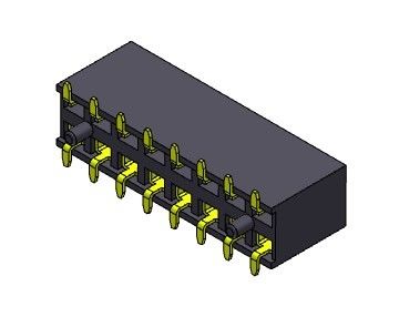 TIPO duplo fêmea de SMT da fileira do conector 2.54mm do encabeçamento - 2 *2 PIN To 2*40PIN H=7.10mm