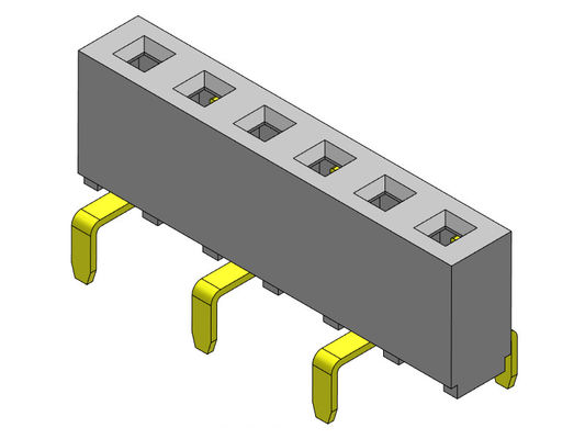 TIPO duplo da entrada fileira fêmea do conector 2.54mm do encabeçamento da única - 1 *2 PIN To 1*40PIN H=5.00mm