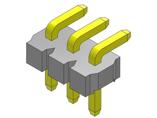 TIPO R/A da única fileira de Pin Header Connector 3.96mm - 1 *2 PIN To 1*24PIN H=3.18MM