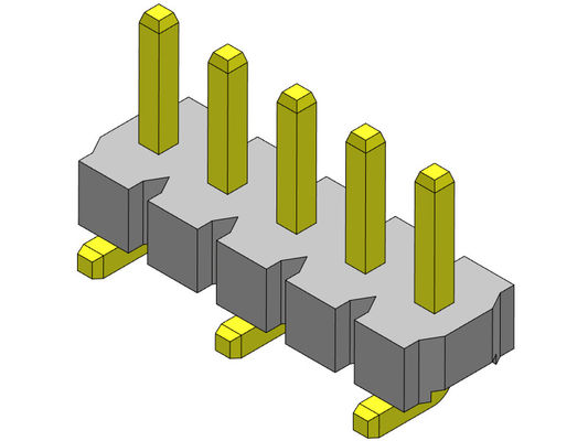 TIPO de SMT da fileira de Pin Header Connector 3.96mm único - 1 *2 PIN To 1*24PIN H=3.18MM