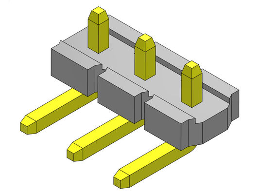 TIPO R/A da única fileira de Pin Header Connector 5.08mm - 1 *2 PIN To 1*20PIN H=2.54MM