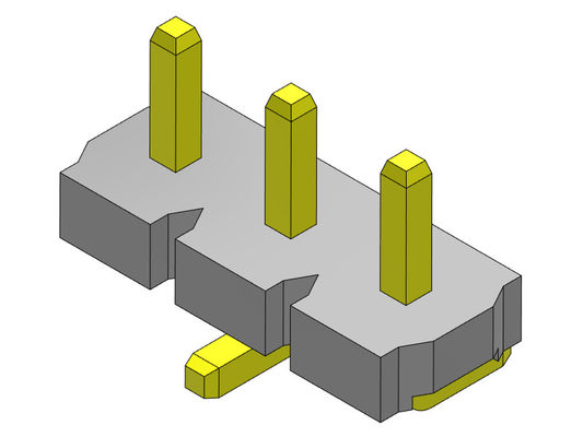 TIPO de SMT da fileira de Pin Header Connector 5.08mm único - 1 *2 PIN To 1*20PIN H=2.54MM