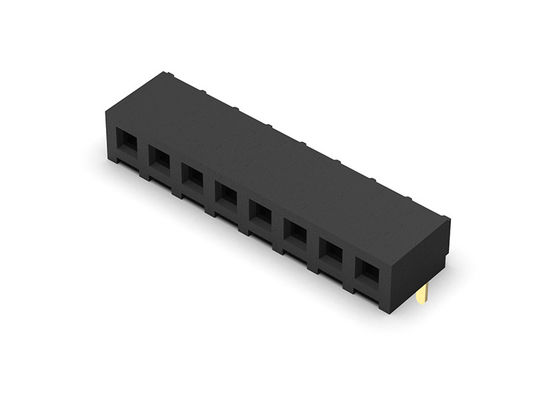 TIPO R/A do mergulho fileira fêmea do conector 2.00mm do encabeçamento da única - 1 *2 PIN To 1*40PIN H=4.30mm