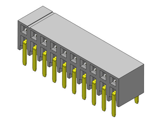 conector fêmea 2*2 PIN To 2*40PIN do encabeçamento do conector do encabeçamento do PWB de 2.00mm