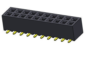 TIPO fêmea de SMT do encabeçamento do perfil baixo de 2.00mm - 2 *2 PIN To 2*40PIN