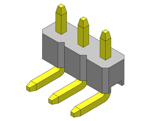 TIPO do ângulo direito da fileira de Pin Header Connector 2.00mm único - 1 *2 PIN To 1*40PIN H=2.00MM