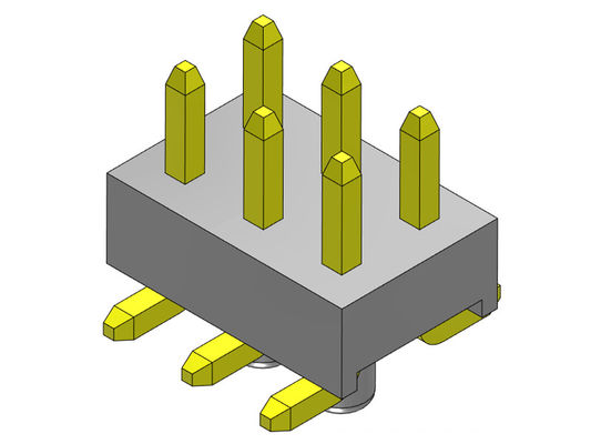 TIPO duplo conector 1*2 PIN To 1*40PIN de 2.00mm SMT do encabeçamento do PWB