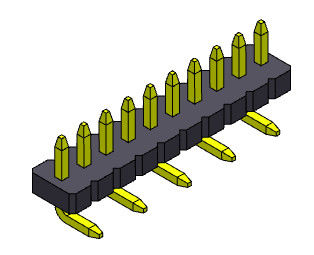 Único tipo de Pin Headers Connectors Straight SMT da fileira - 1 *2 PIN To 1*40PIN