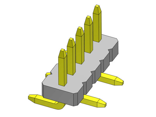 Único tipo de Pin Headers Connectors Straight SMT da fileira - 1 *2 PIN To 1*40PIN