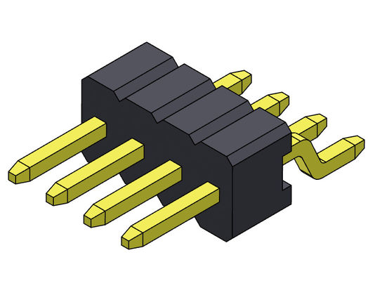1.27mm Pin Female Header Connector Universal Pin Connector 1*3 R/A PIN To 1*33PIN