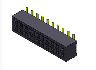 fileira dupla Pin Female Header Connector 2*3 PIN To 2*40PIN de 1.00mm