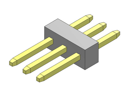 Tipo reto de 1*3 PIN To 1*40 PIN Single Row Header Connector 1.00mm