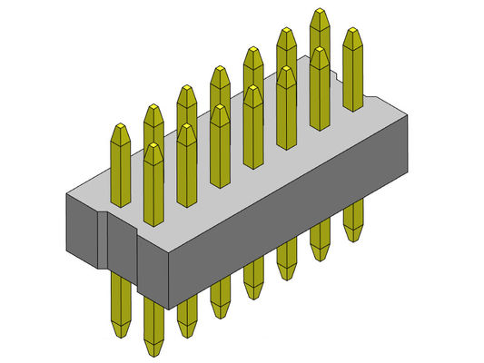 do conector duplo da fileira de 1.00mm tipo reto - 2 *3 PIN To 2*40PIN