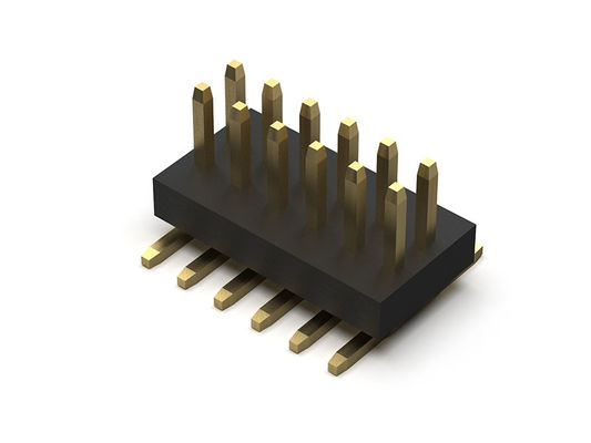 Fileira dupla Pin Female Header Connector 1.00mm 2*2 PIN To 2*40PIN