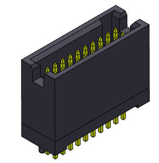 Tipo reto 300V AC/DC do mergulho da fileira dupla do encabeçamento da caixa de 1.0AMP 1.27mm