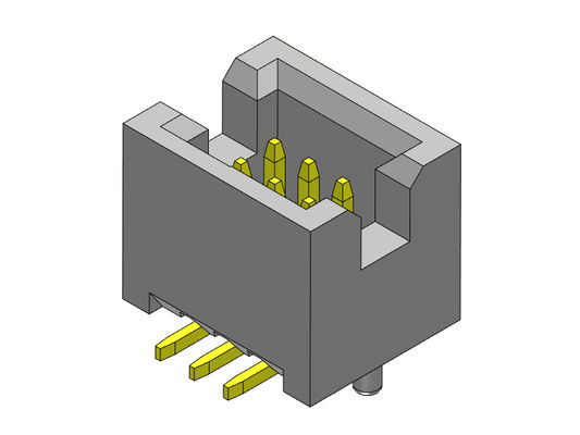 tipo do conector 1.27mm SMT do encabeçamento da caixa de 300V AC/DC com Pegs