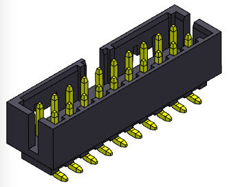 conector 2AMP 2*5-2*25Pin do encabeçamento de SMT do conector do encabeçamento da caixa de 2.00mm