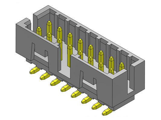 conector 2AMP 2*5-2*25Pin do encabeçamento de SMT do conector do encabeçamento da caixa de 2.00mm