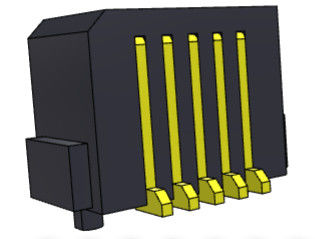 Placa lateral de SMT da entrada para embarcar o passo 0.80mm 10-60Pin UL94V0 PA69T do conector
