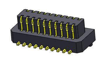 Placa de 300VAC SMT para embarcar o conector masculino do passo 0.80mm BTB do conector