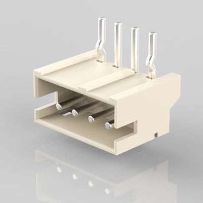PIN UL94V-0 do círculo do MERGULHO do ângulo direito da bolacha 1.5mm do conector da bolacha ZH