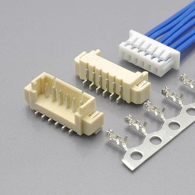 fio da bolacha de 1.25mm para embarcar MX 53398xx67 da fileira UL94V0 Nylon-9T 2Pin-16Pin do conector único