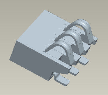 Tipo conector do passo 1.6mm Smt para para conectar baterias destacáveis com os Pegs
