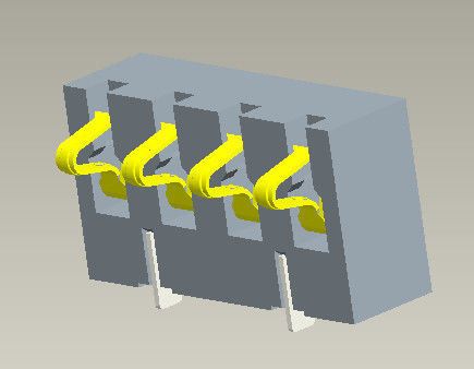 conectores de cabo 4-5Pin da bateria do conector de bateria 12v de 3.0mm