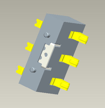 Bateria 3 Pin Connector de SMT do passo do conector de bateria 5.0mm de Soyoung