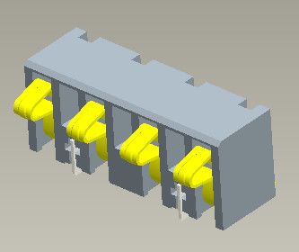5.0AMP lançam o ALCANCE dos conectores de cabo 2-4Pin da bateria de 4.25mm habilitado