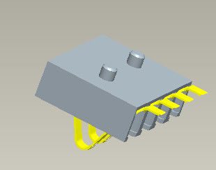 Tipo de Pin Connector SMT da bateria 4 do conector H 3.0mm do carregador de bateria do passo 2.5mm