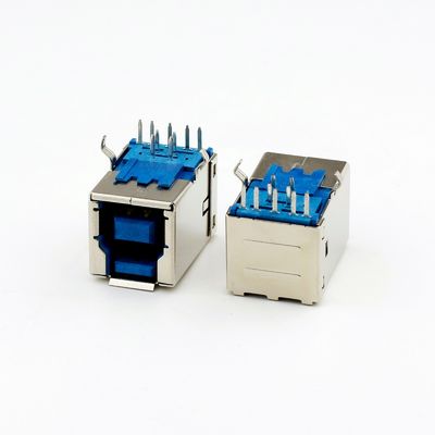 1.0Amp tipo de alta velocidade do mergulho do ângulo direito 90° do conector do Usb 3,0 B