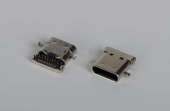 C de USB 3,1 dos conectores do entrada/saída de 8.65mm Afundar-placa de 5 ampères