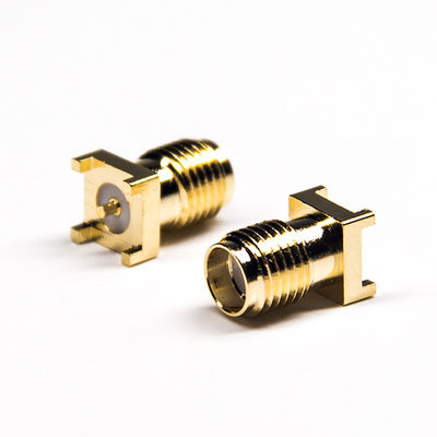 L conector coaxial 0~6GHZ ROHS de 10.8mm RF ALCANÇA habilitado