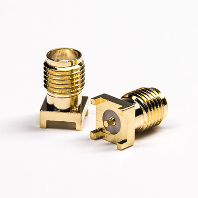 L conector coaxial 0~6GHZ ROHS de 10.8mm RF ALCANÇA habilitado