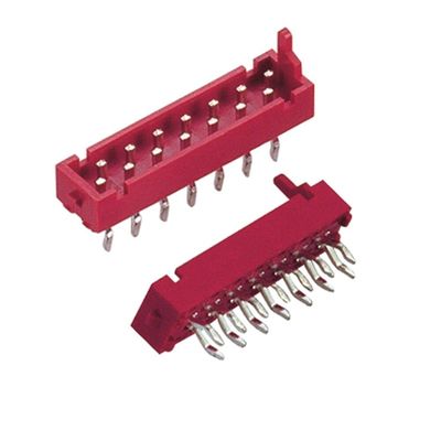 tipo masculino do mergulho do fósforo do conector do receptáculo do PWB do conector do encabeçamento de 1.27mm*1.5mm IDC