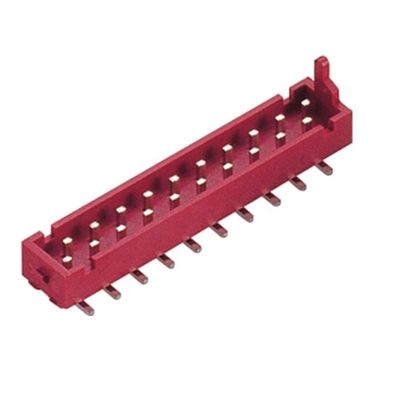 tipo de SMT do homem do fósforo do conector do encabeçamento de 1.0Amp IDC micro - 2 - 22 Pin Replace TE338728