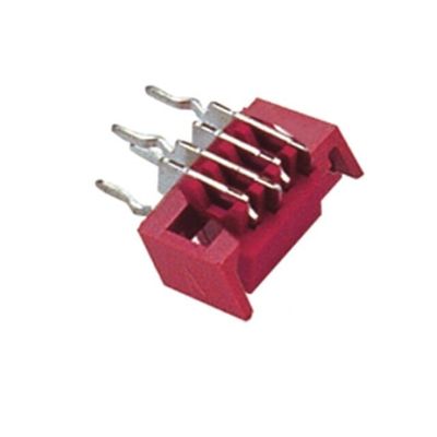 Tipo ângulo direito fêmea do mergulho do receptáculo do PWB do conector 1.27mm*1.5mm