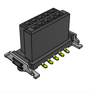 placa de alta velocidade de 1.27mm para embarcar os conectores que flutuam a placa ao conector SMT da placa