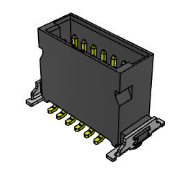 Placa de alta velocidade de SOYOUNG para embarcar o conector de flutuação dos conectores 1.27mm
